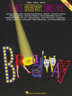 The best Broadway songs ever : \piano, vocal, guitar\