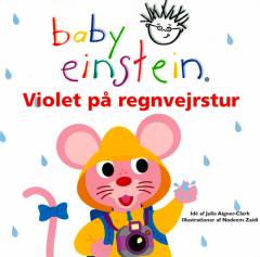 Violet på regnvejrstur