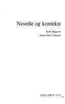 Novelle og kontekst