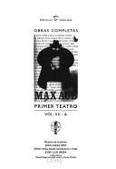 Obras completas. Vol. 1 : Obra poética completa