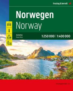 Norwegen : autoatlas : 1:250 000, 1:400 000 : road atlas