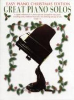 Great piano solos : \easy piano Christmas edition\