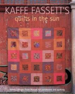Kaffe Fassett's quilts in the sun