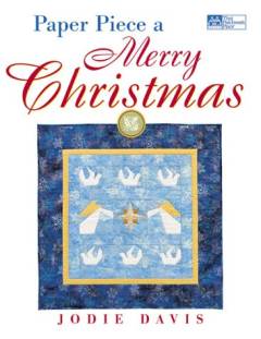 Paper piece a merry Christmas
