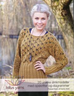 20 unikke strikmodeller med opskrifter og diagrammer