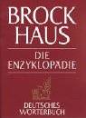 Brockhaus Enzyklopädie in 24 Bänden. Band 30 : Deutsches Wörterbuch III. Rick-Z