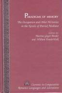 Paradigms of memory : The occupation and other histories in the novels of Patrick Modiano