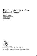 The Export-Import Bank : an economic analysis