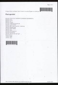 På eventyr med H.C. Andersen : tre i én: musical, fortælleteater med sang, korsuite med fortæller : med bl.a. "Snedronningen"