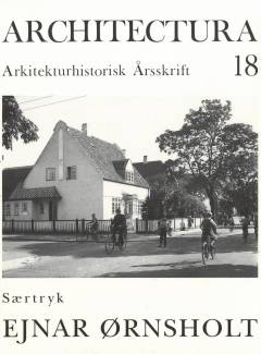 Ejnar Ørnsholt : nyklassicist i Nakskov