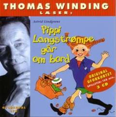 Thomas Winding læser Pippi Langstrømpe går ombord