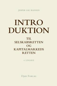 Introduktion til selskabsretten og kapitalmarkedsretten