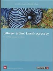 Litterær artikel, kronik og essay