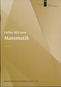 Fælles mål 2009 - matematik