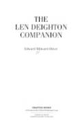 The Len Deighton Companion