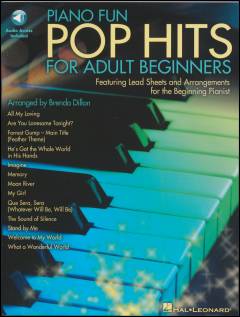 Piano fun - pop hits : for adult beginners : featuring lead sheets and arrangements for the beginning pianist