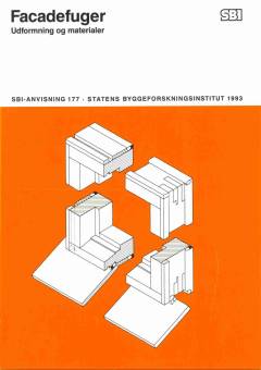 Facadefuger : udformning og materialer