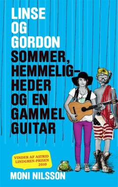 Forside til bogen Sommer, hemmeligheder og en gammel guitar