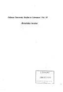 Æstetiske teorier : en antologi