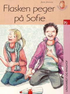 Flasken peger på Sofie