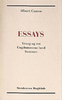Essays : vrang og ret : ungdommens land : sommer