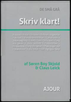 Skriv klart!