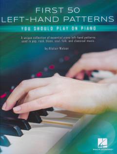 First 50 left hand patterns you should play on piano