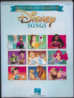 The illustrated treasury of Disney songs : \piano, vocal, guitar\