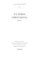August Strindbergs samlade verk. 25 : En dåres försvarstal