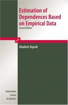 Estimation of dependences based on empirical data