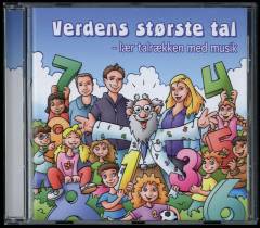 Verdens største tal : lær talrækken med musik