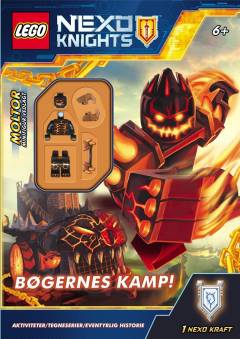 LEGO Nexo Knights - bøgernes kamp! : aktiviteter, tegneserier, eventyrlig historie
