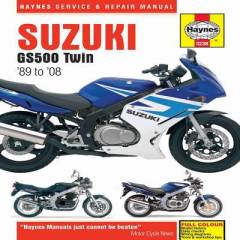 Suzuki GS500 Twin : service and repair manual