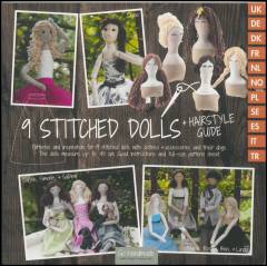 9 stitched dolls + hairstyle guide