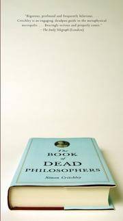 The book of dead philosophers
