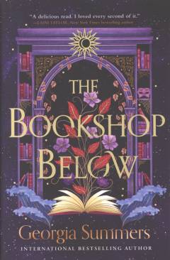 The bookshop below