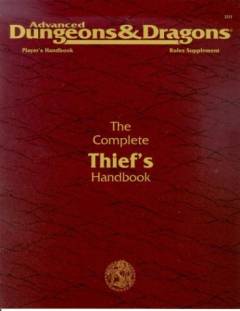 Advanced dungeons & dragons - the complete thief's handbook : player's handbook : rules supplement
