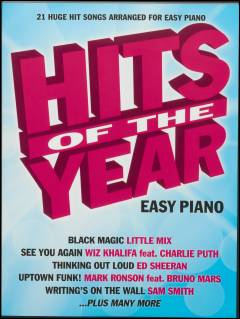 Hits of the year : \easy piano\
