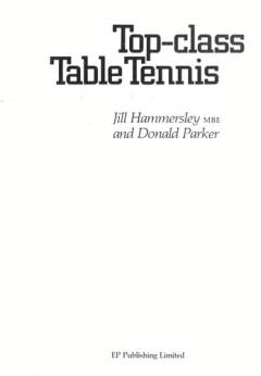 Top-class table tennis