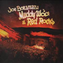 Muddy wolf at Red Rocks