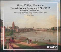 Französischer Jahrgang 1714/1715 - complete cantatas vol. 1