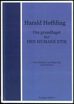 Om grundlaget for den humane etik