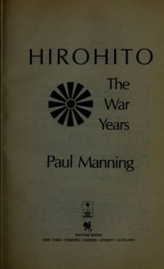 Hirohito : the war years