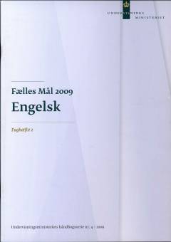 Fælles mål 2009 - engelsk