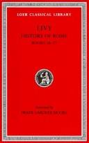 Livy. Books XXVI-XXVII