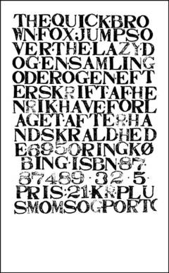 The quick brown fox jumps over the lazy dog : en samling oder og en efterskrift