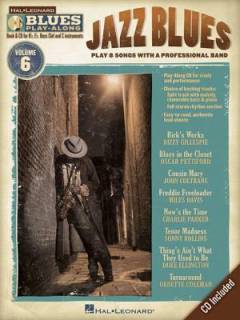 Jazz blues : play 8 songs with a professional band : book & cd for B♭, E♭, bass clef and C instruments