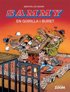 En gorilla i buret