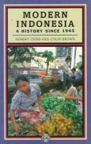 Modern Indonesia : A history since 1945