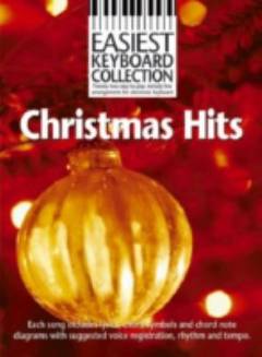 Christmas hits : twenty-two easy-to-play melody line arrangements for electronic keyboard